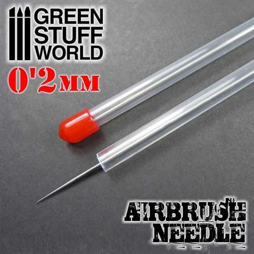 0,2 mm nål - Airbrush Needle 0.2mm - GSW Airbrush Pistol